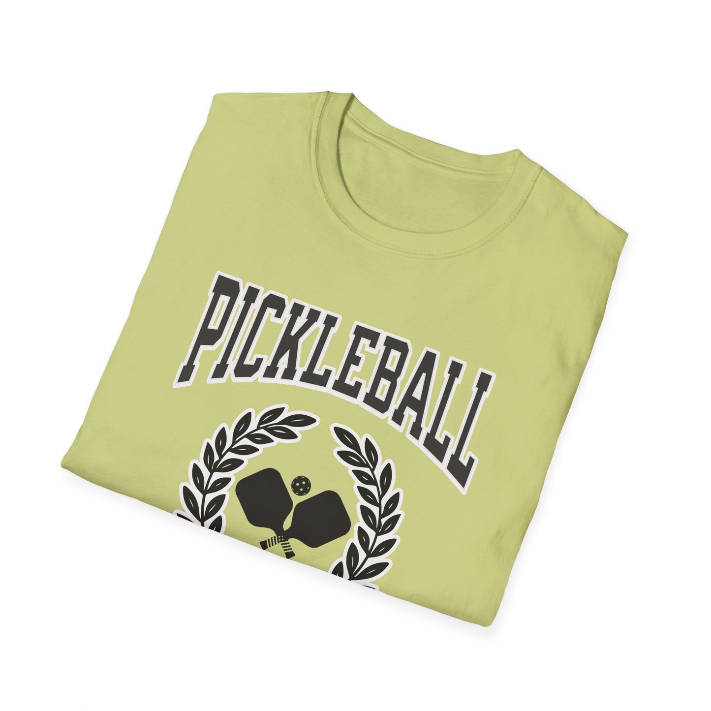 Pickleball with wreath. Pickleball Tee.