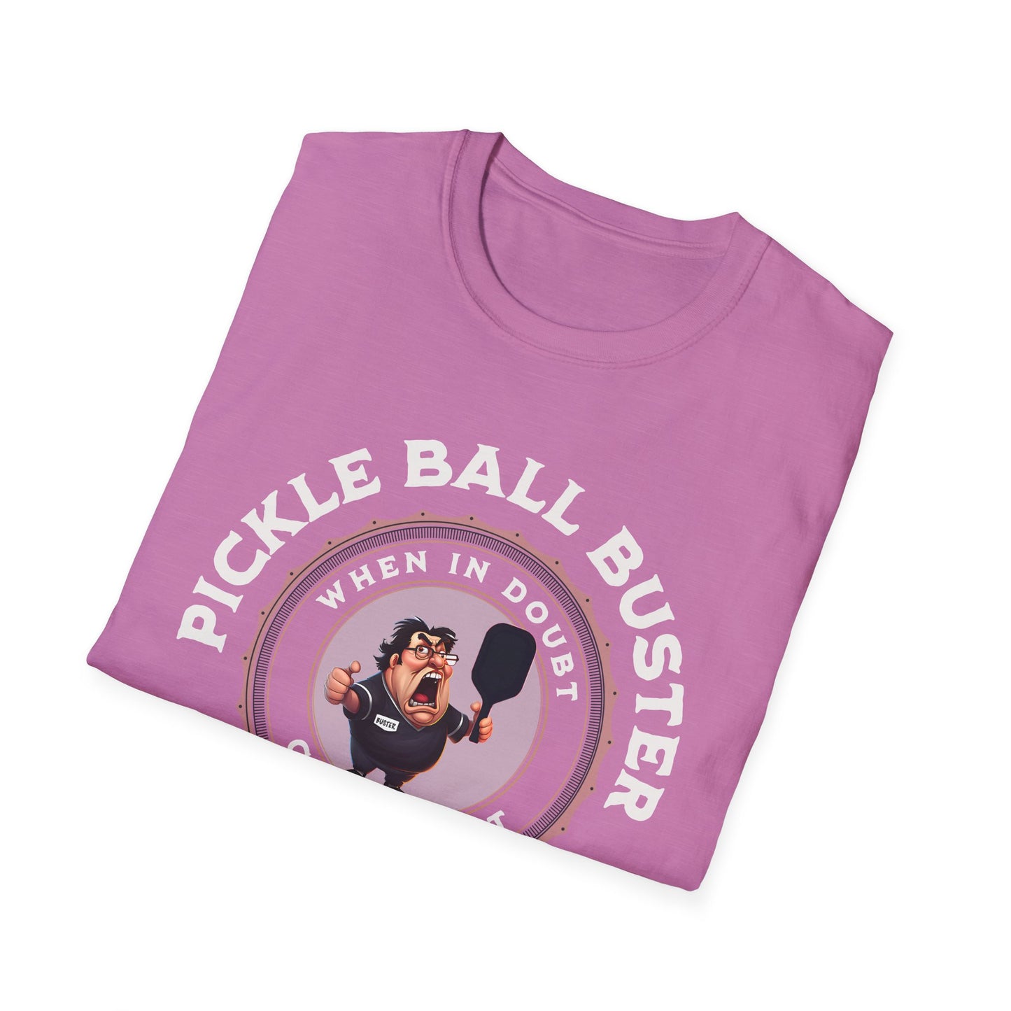 Pickle Ball Buster. Pickleball Tee.