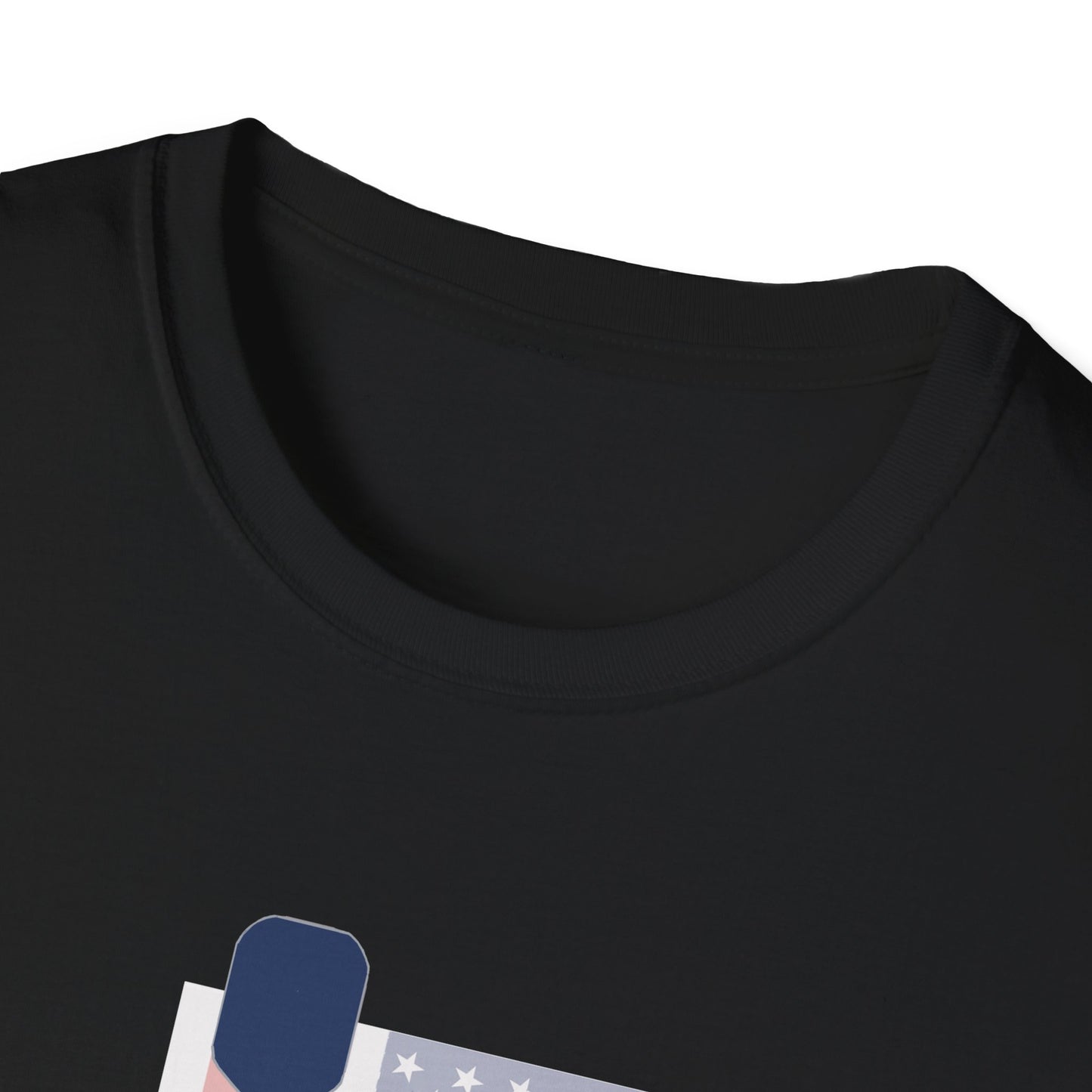 America's Sport with Flag. Pickleball Tee.