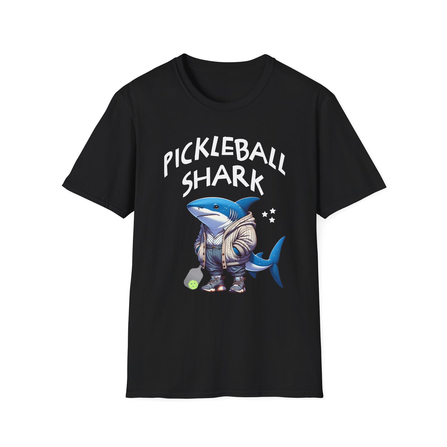 Pickleball Shark. Pickleball Tee.