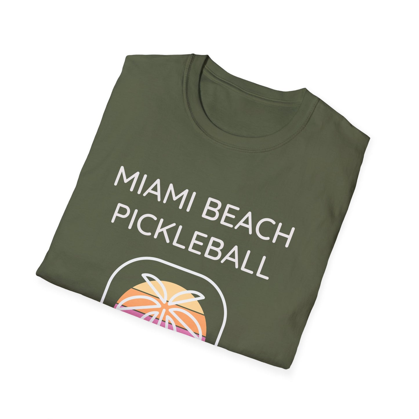 Miami Beach Pickleball Tee.