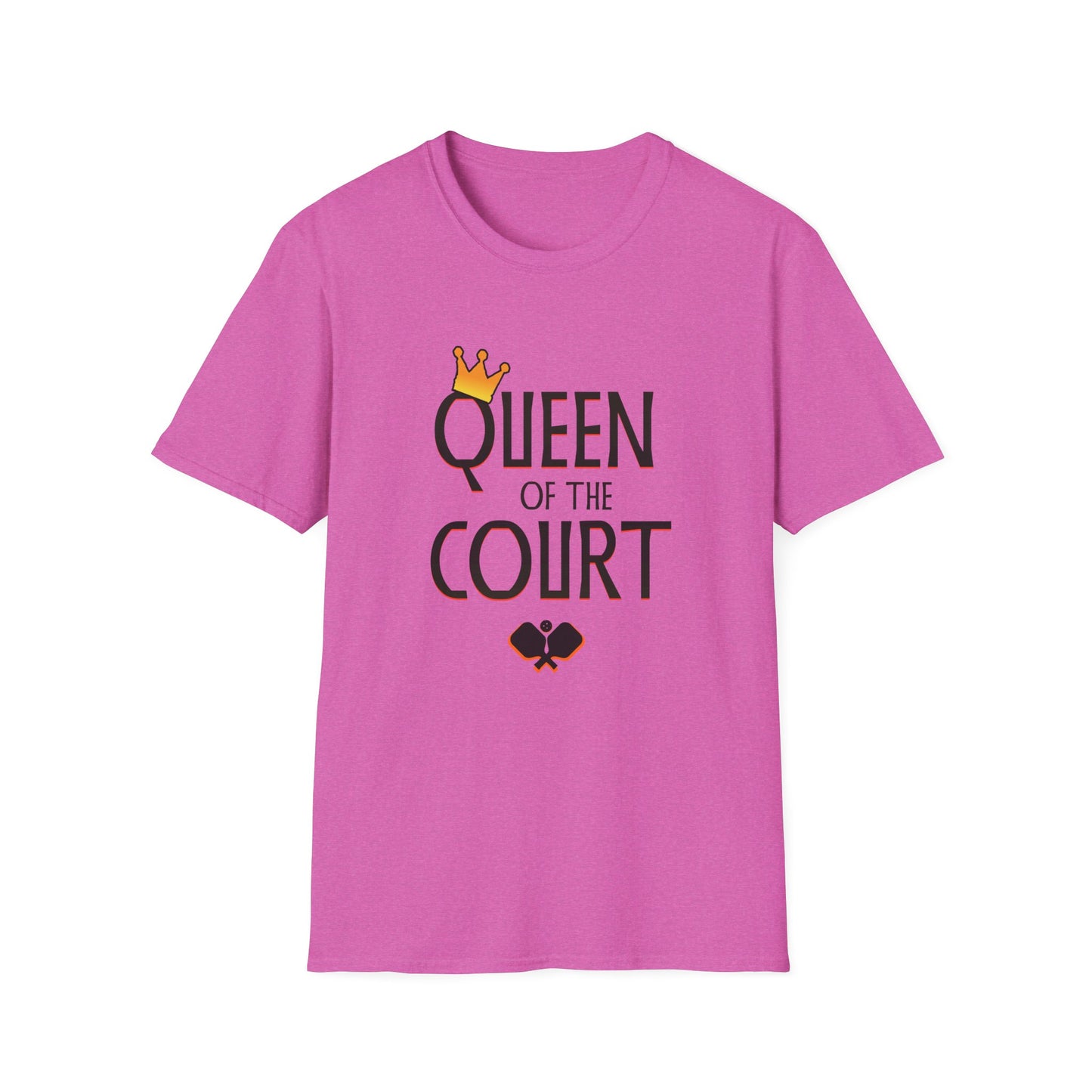 Queen of The Court. Pickleball Tee.
