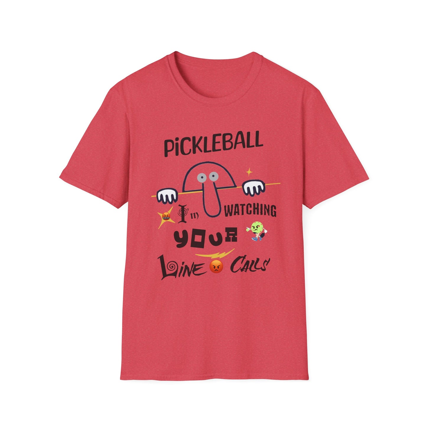I'm Watching Line Calls!  Pickleball Tee.