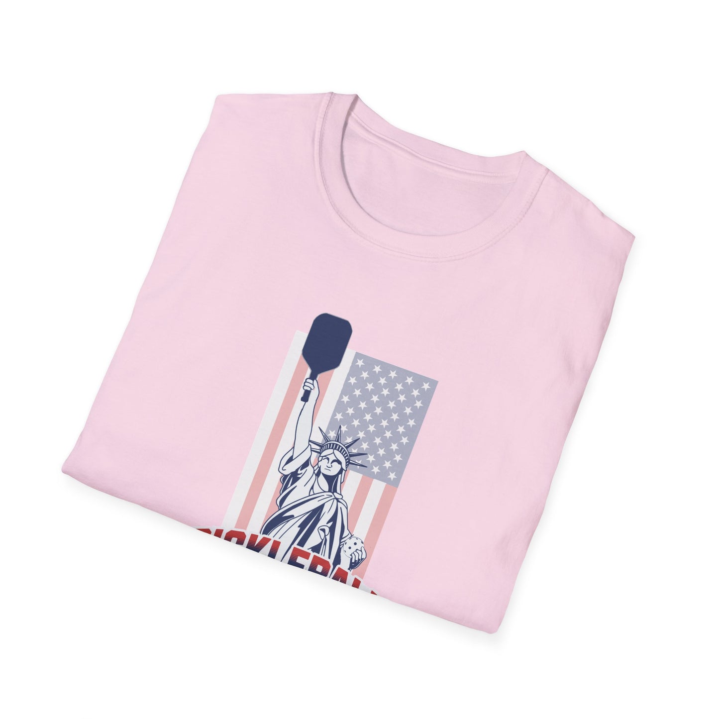 America's Sport with Flag. Pickleball Tee.