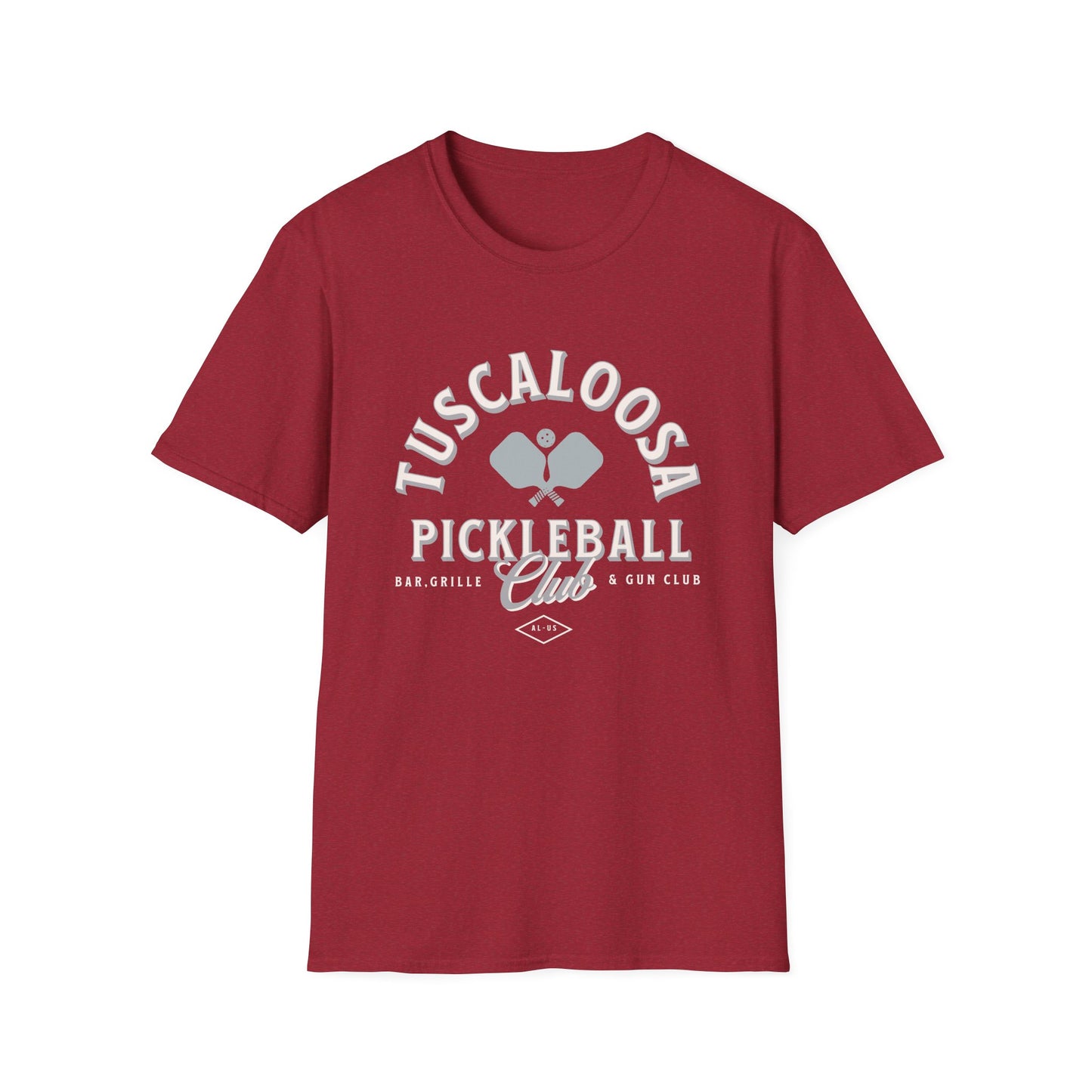 Tuscaloosa Pickleball Club.  Pickleball Tee.