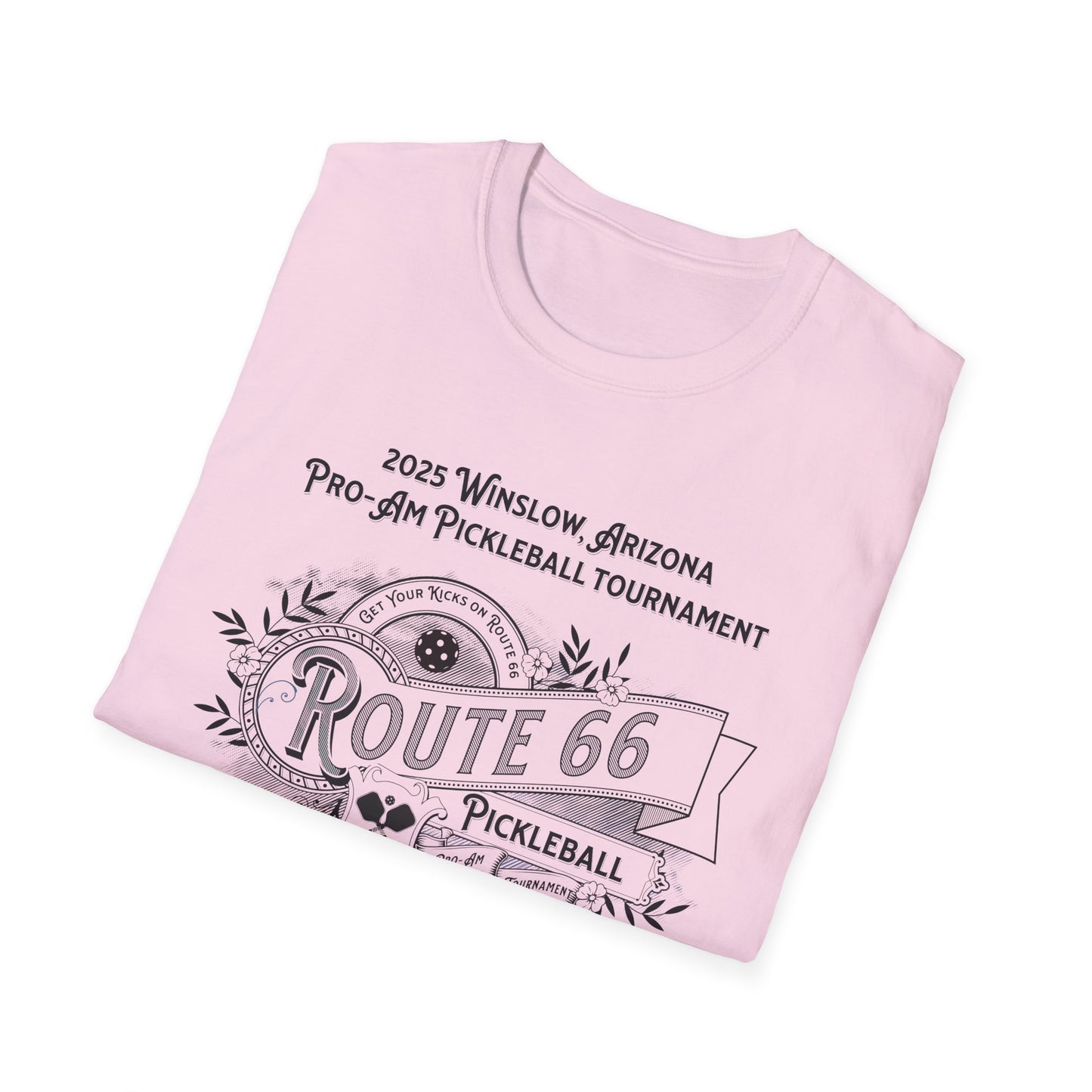 Winslow Arizona Pro-Am. Pickleball Tee.
