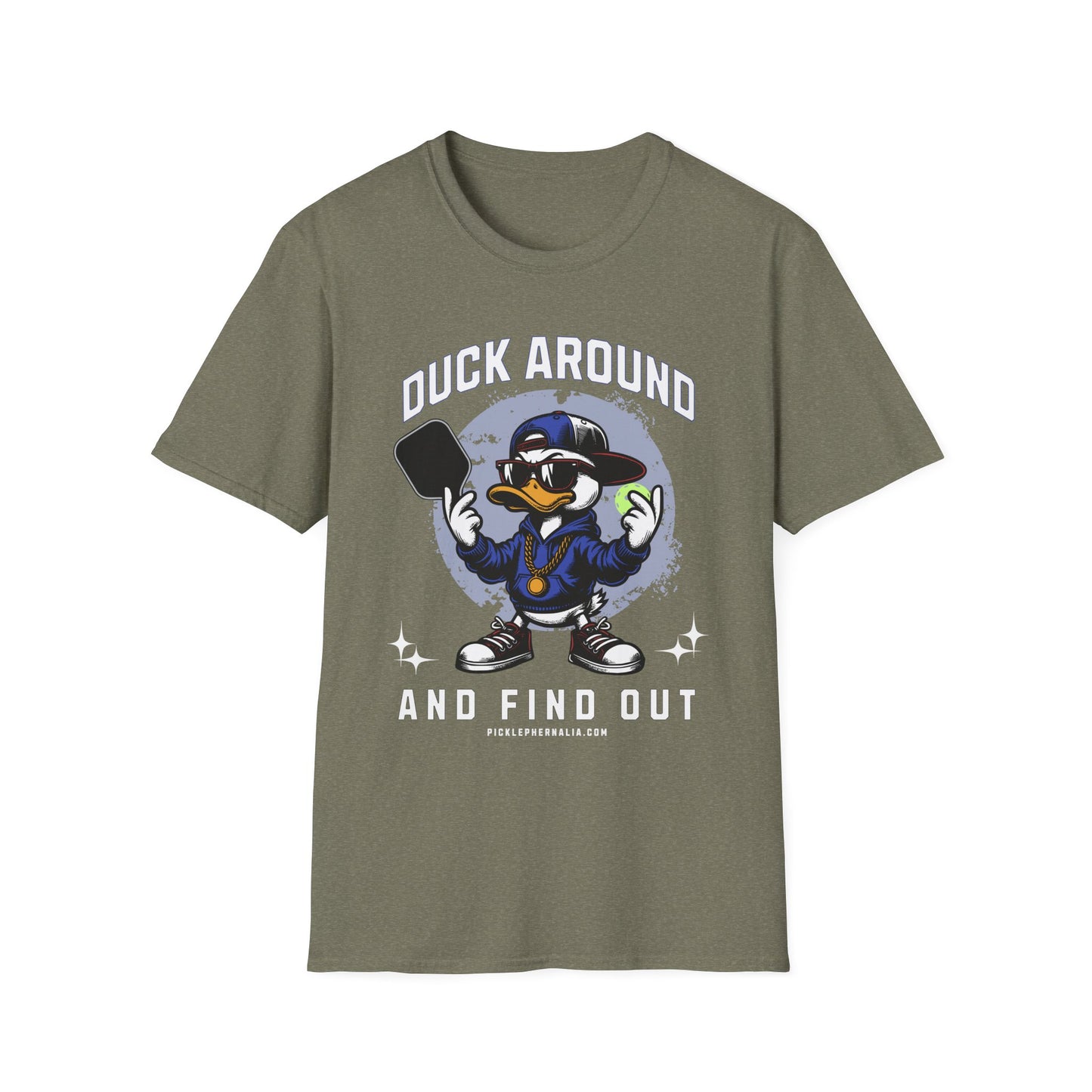 Duck Around And Find Out. Pickleball Tee.