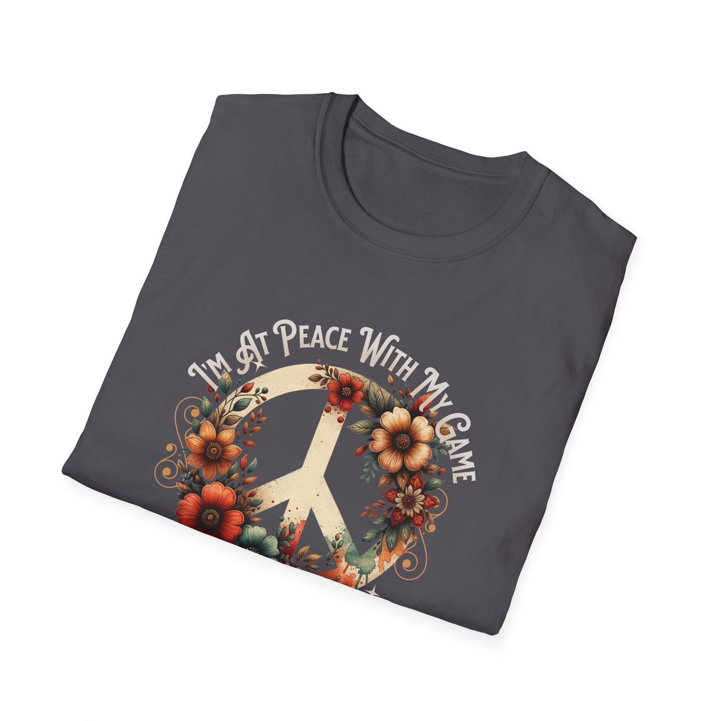 I'm At Peace With My Game. Pickleball Tee.