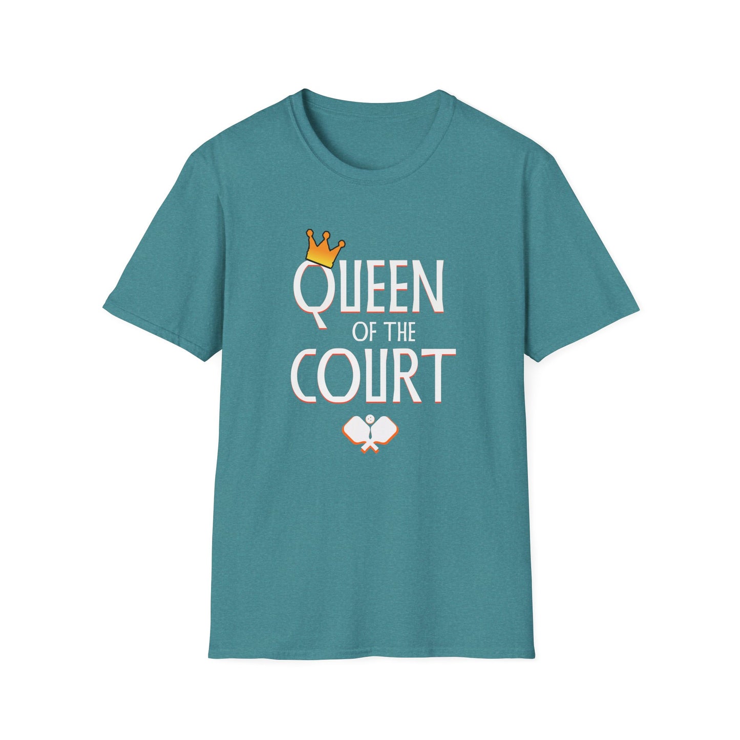 Queen of The Court. Pickleball Tee.
