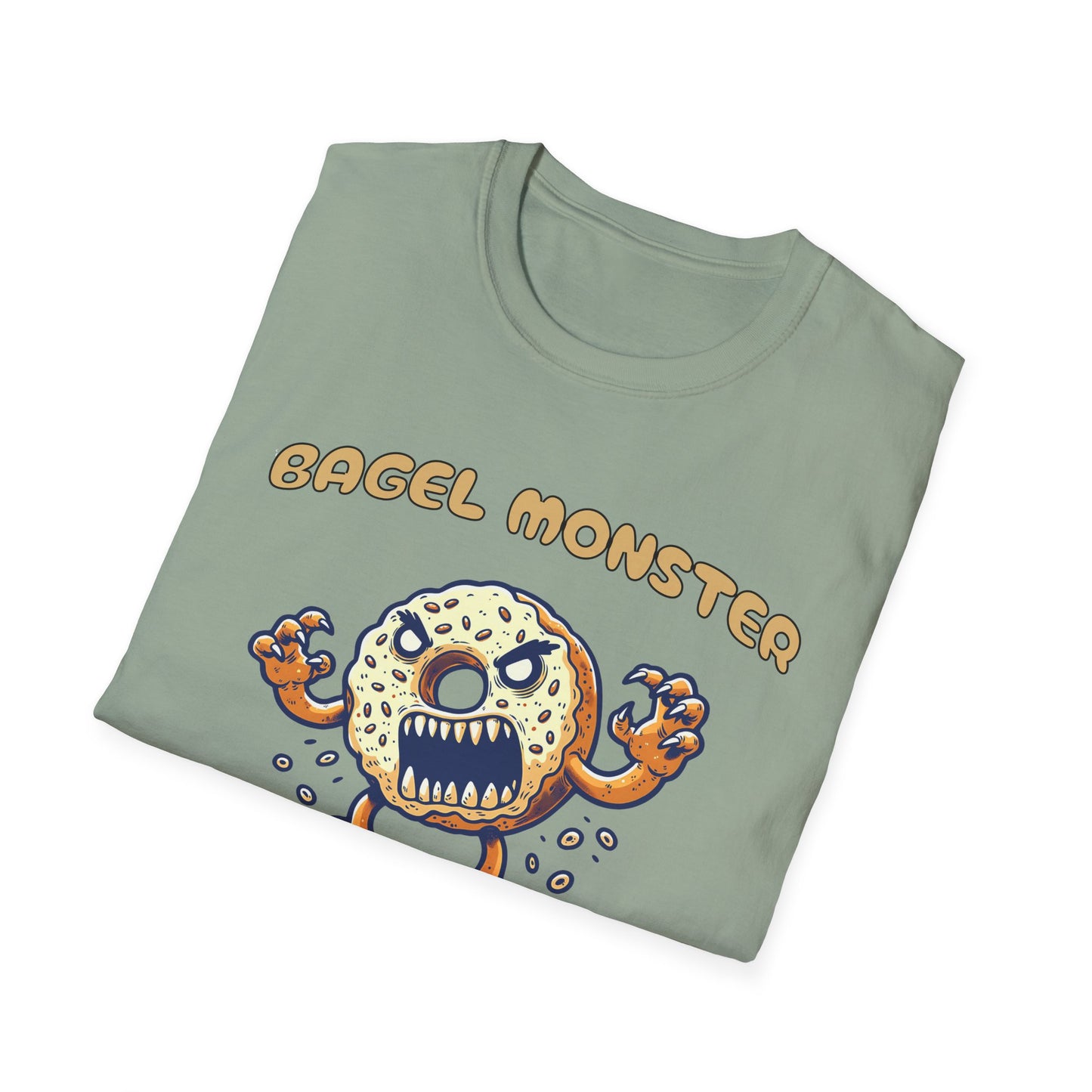 Bagel Monster. Tee.