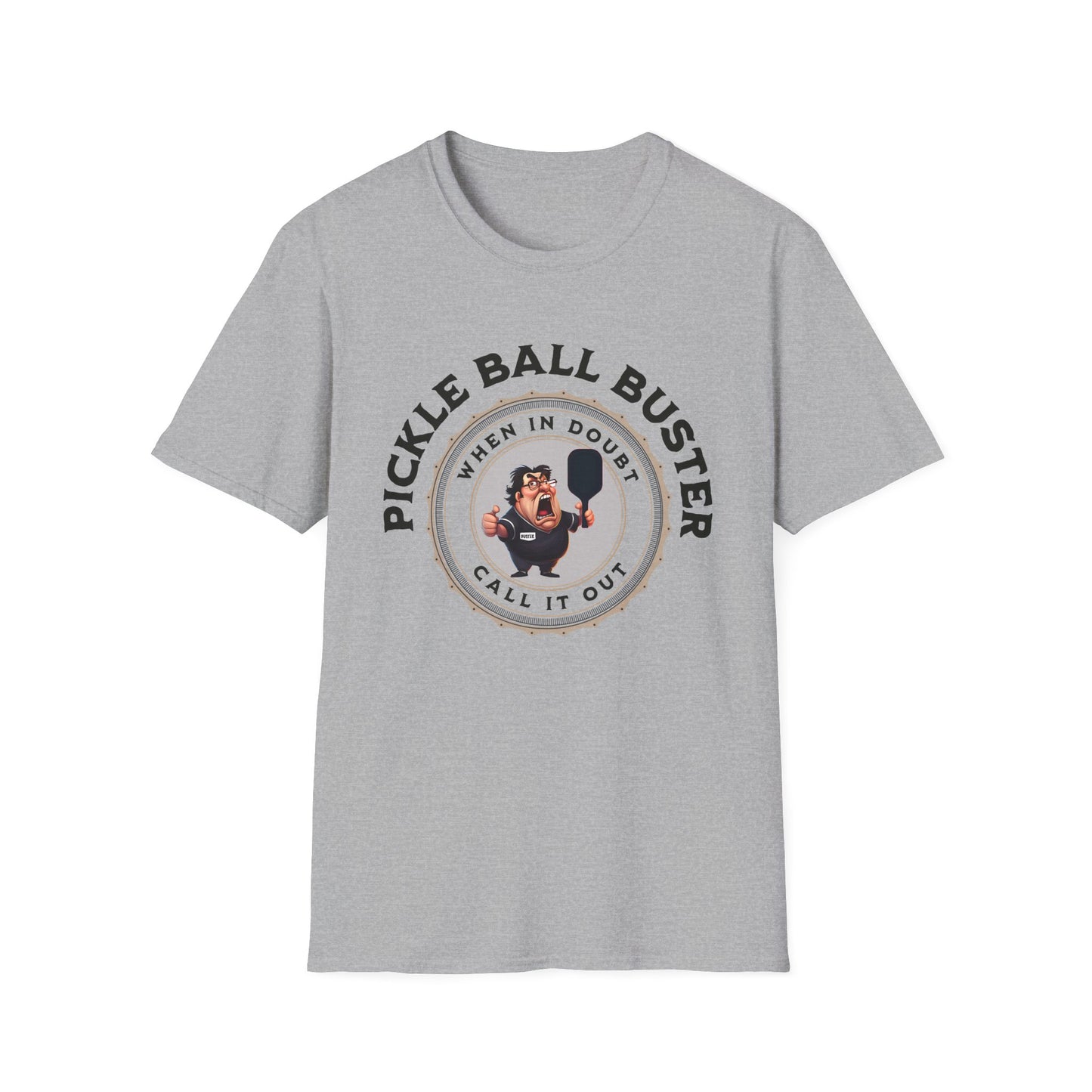 Pickle Ball Buster. Pickleball Tee.