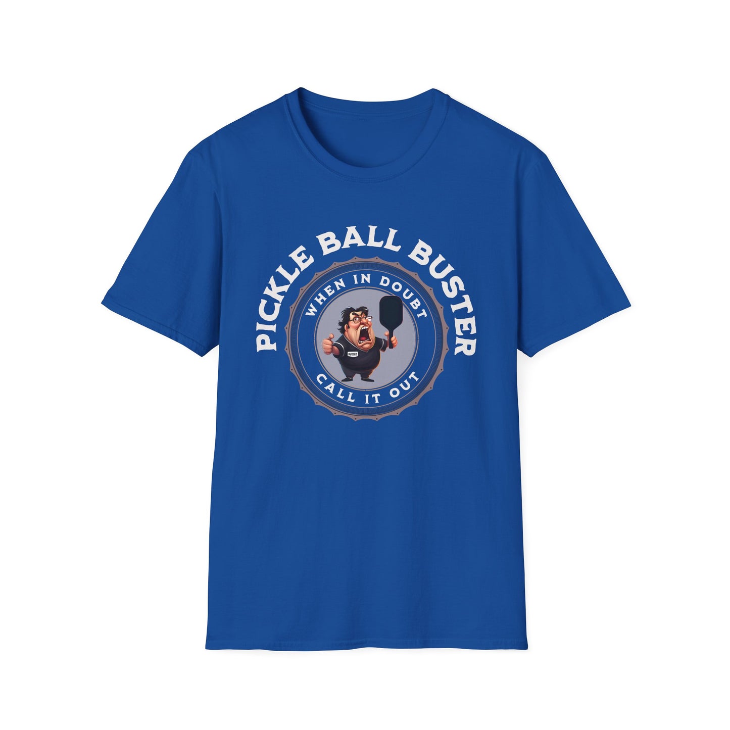 Pickle Ball Buster. Pickleball Tee.
