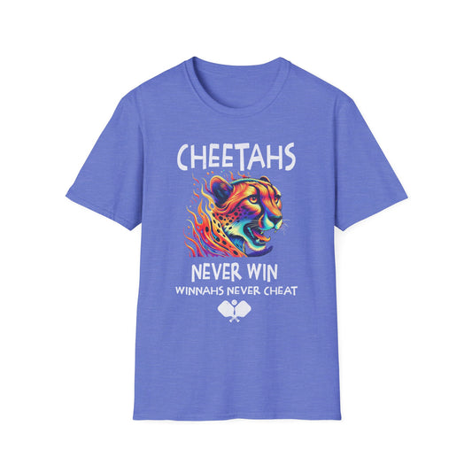 Cheetahs Never Win. Pickleball Tee.