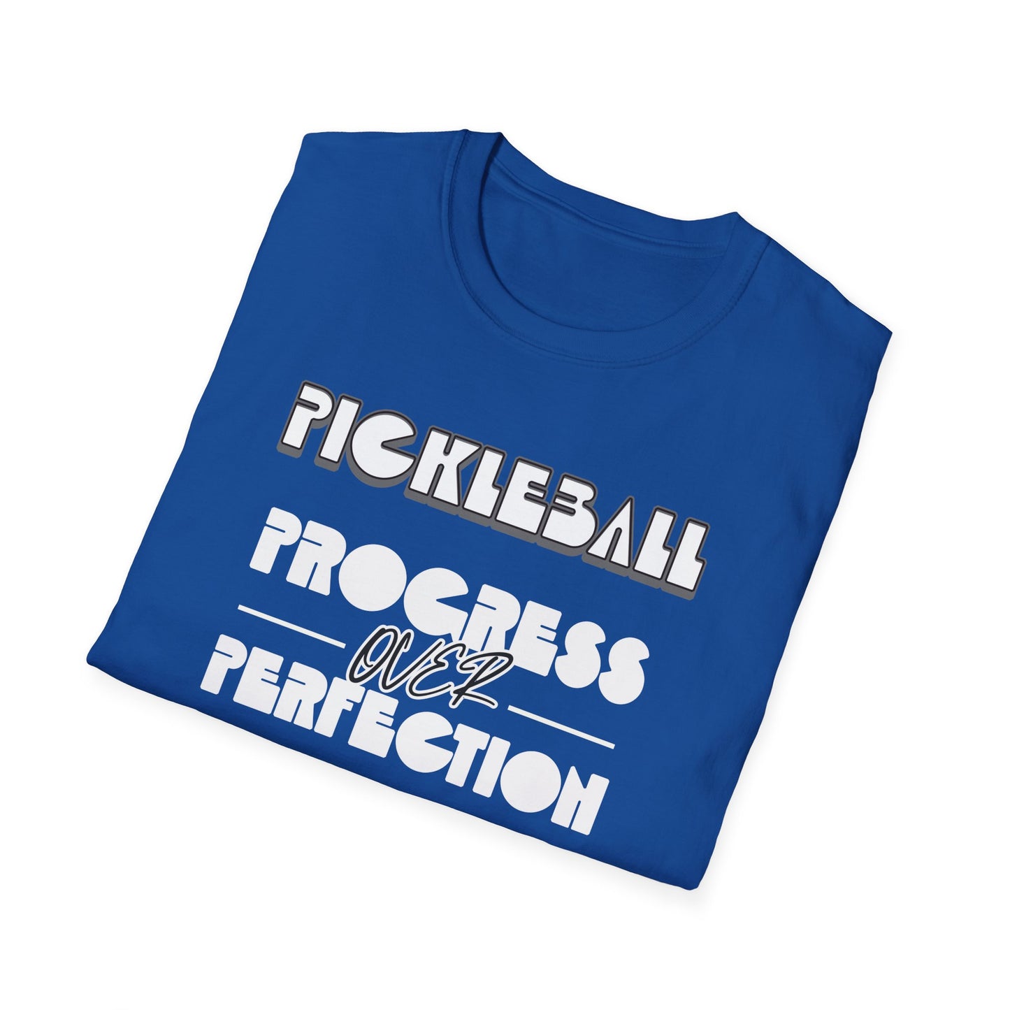 Progress over Perfection.  Pickleball Tee.