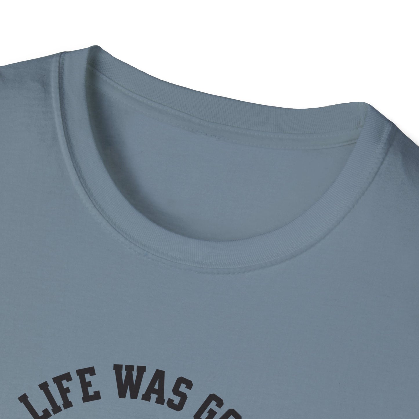 Life Was Good. Pickleball Tee.