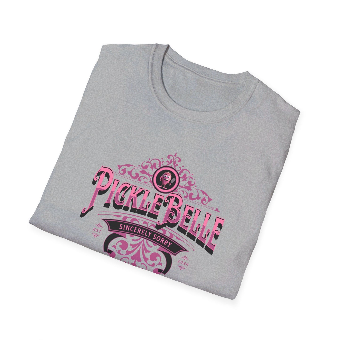 Pickle Belle. Pickleball Tee.