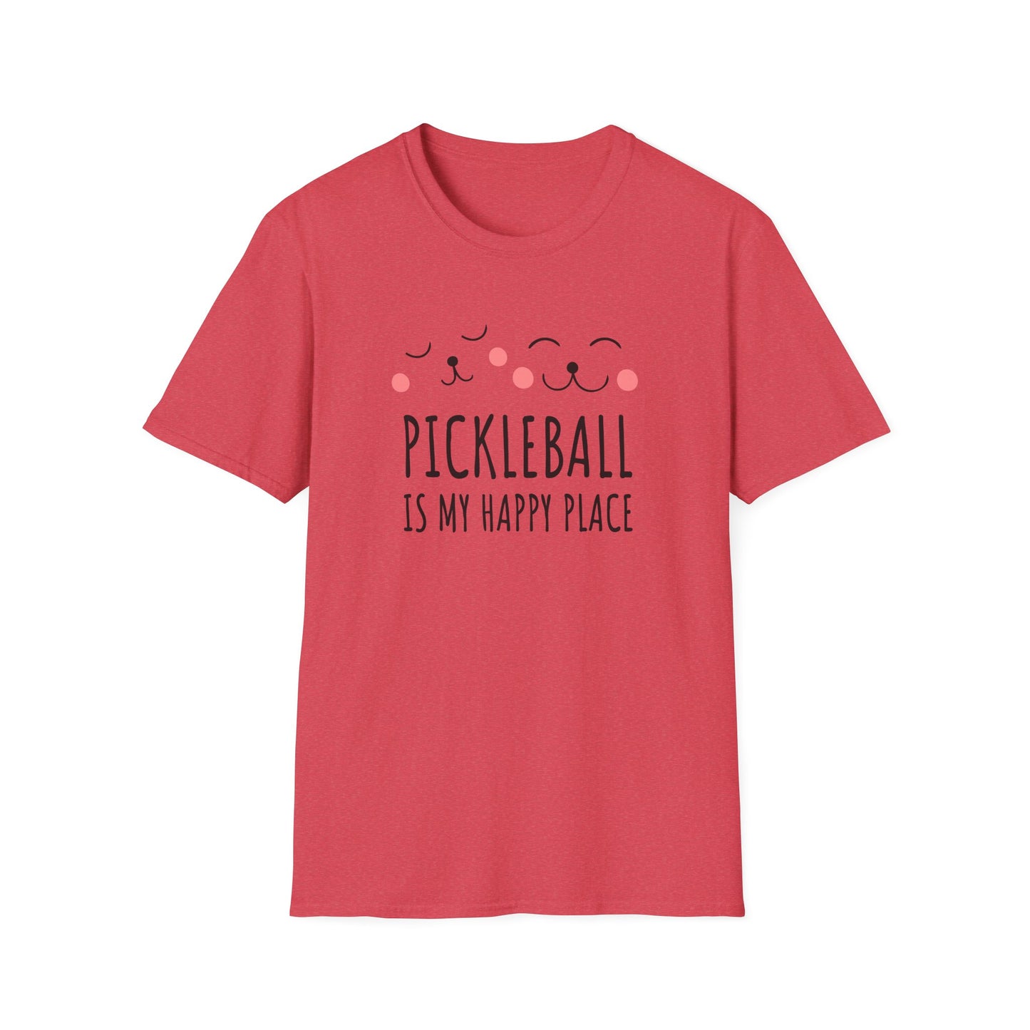 Pickleball is My Happy Place. Pickleball Tee.