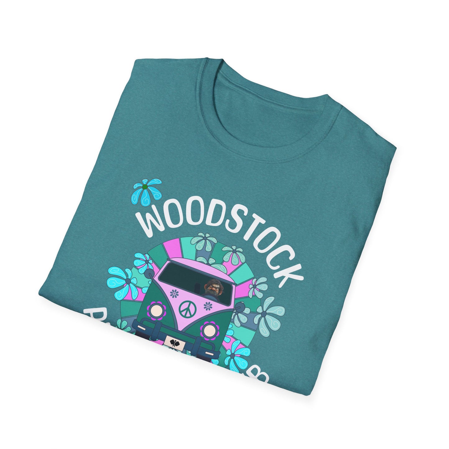 Woodstock Pickleball Club. Yasgur's Farm. Pickleball Tee.