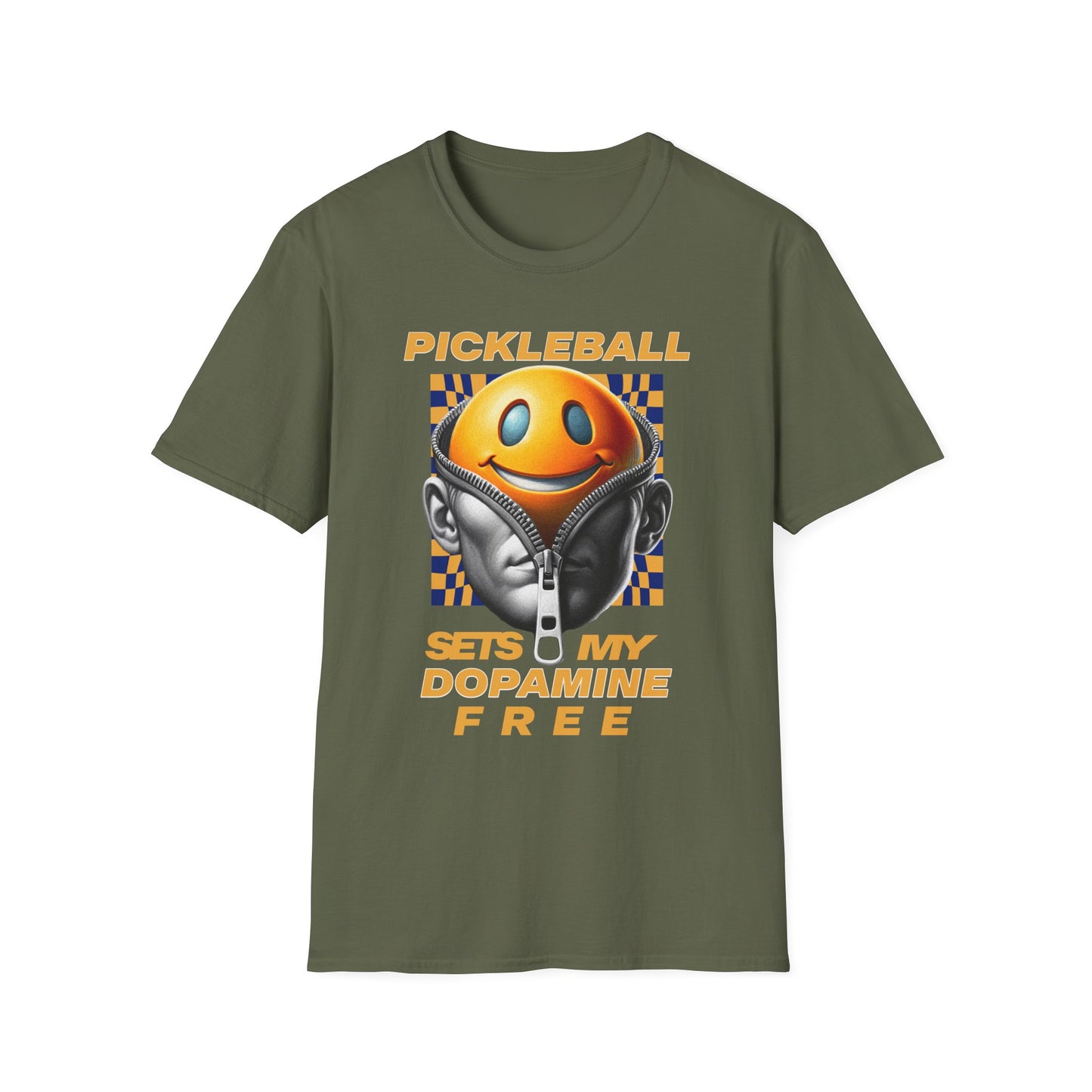 Pickleball Dopamine FREE.  Pickleball Tee.