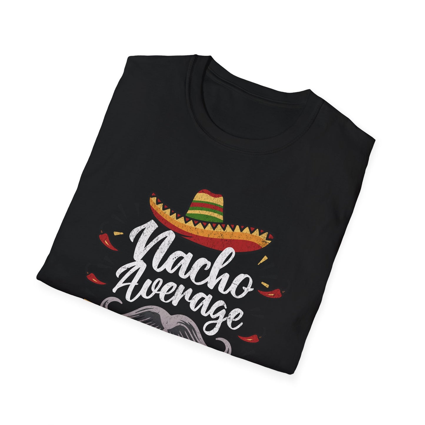 Nacho Average Dad. Pickleball Tee.