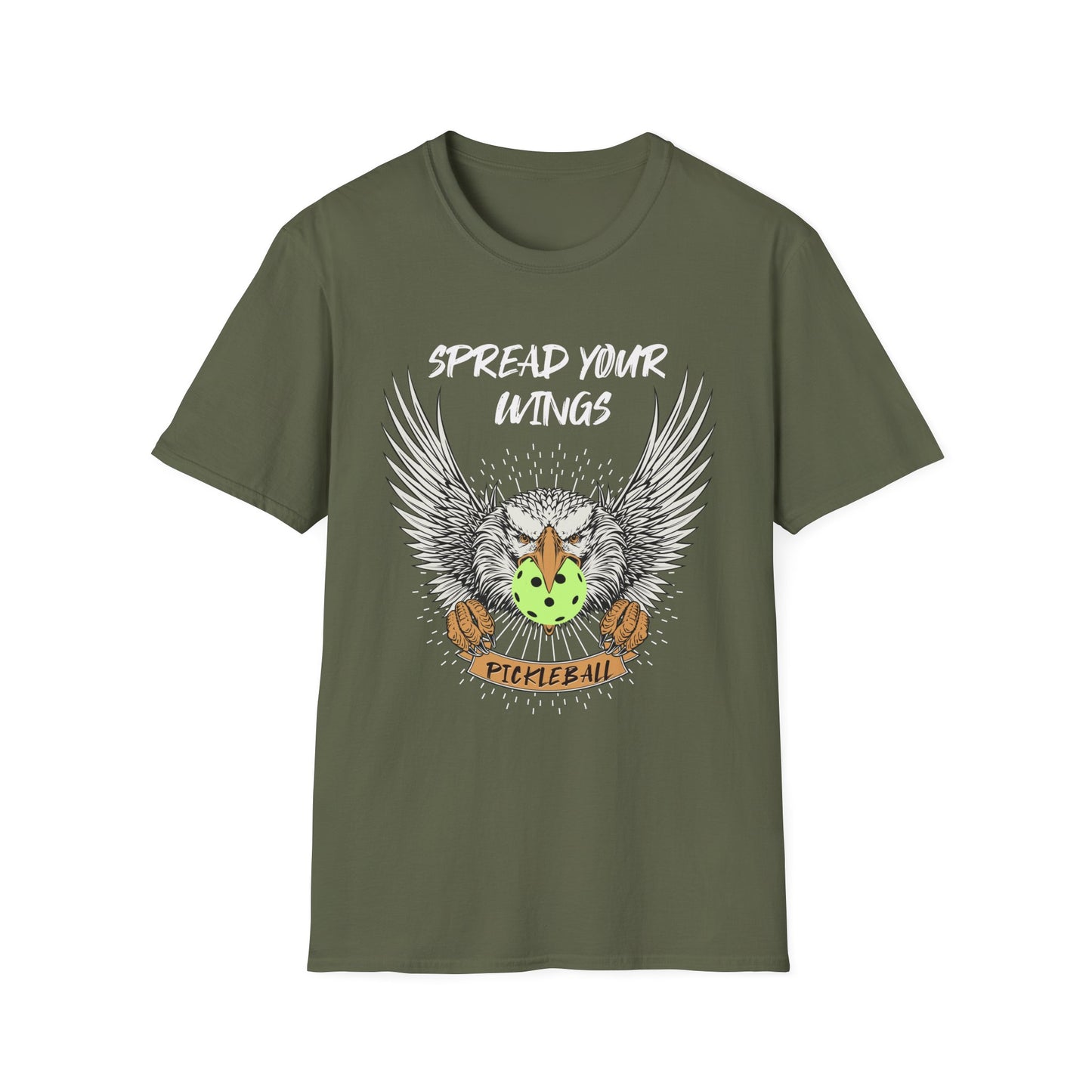 Spread Your Wings. Pickleball Tee.