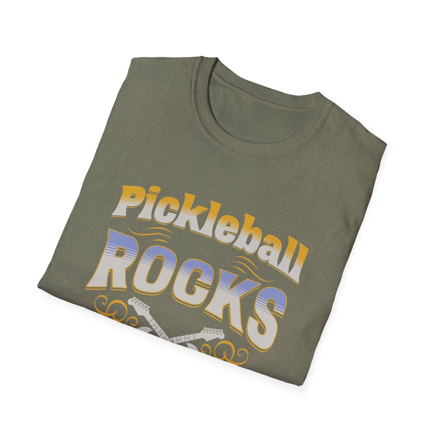 Pickleball Rocks.  Pickleball Tee.
