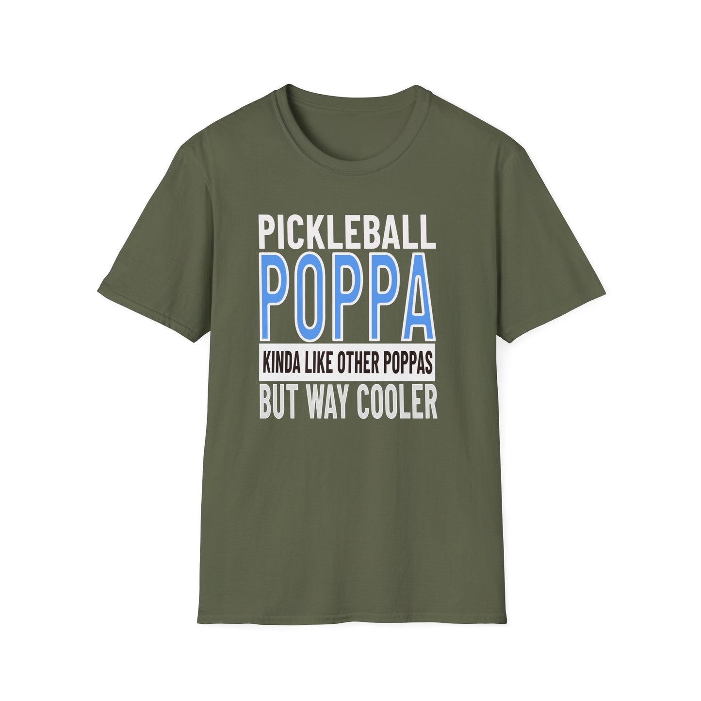 Pickleball Poppa. Best Kind! Pickleball Tee.