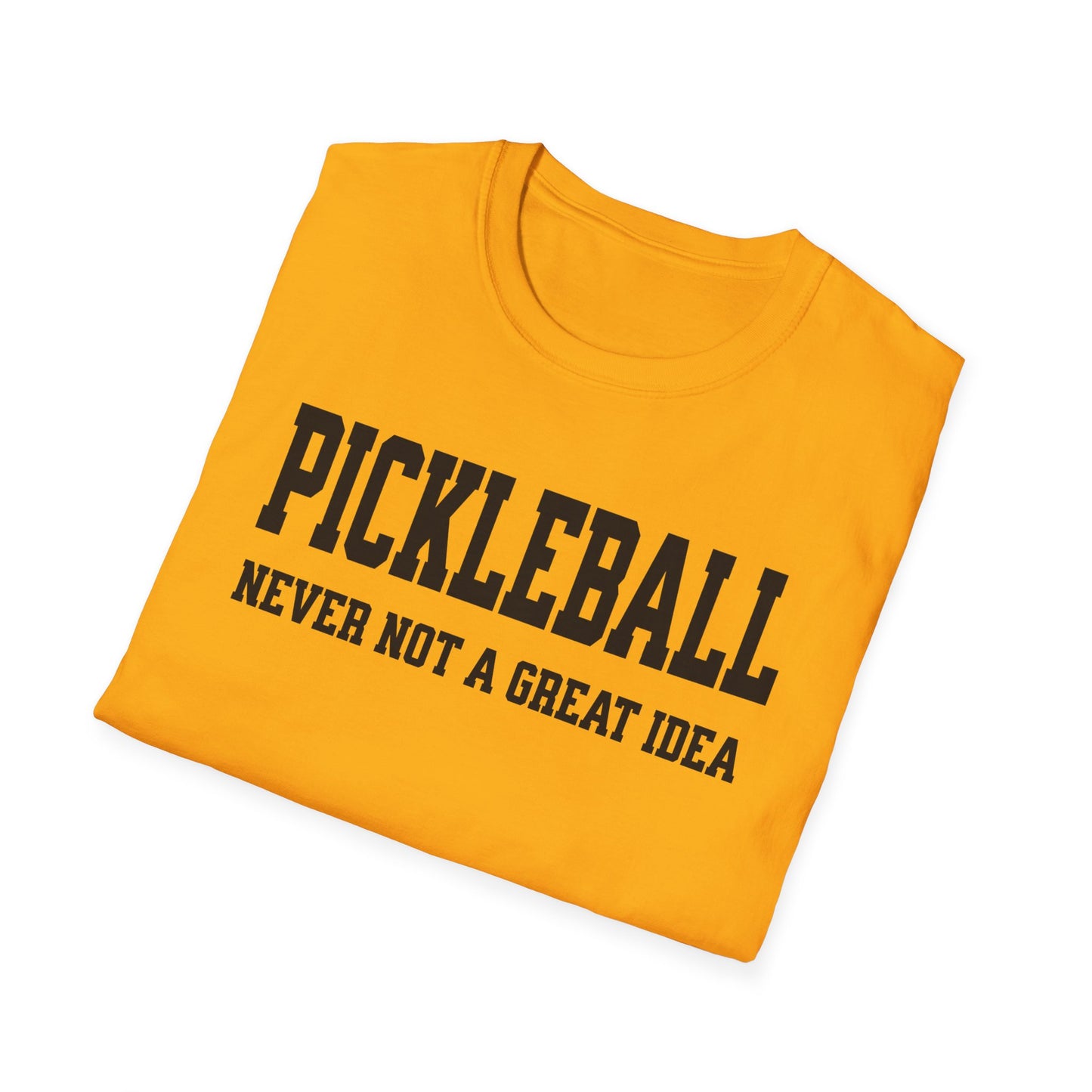 Never Not. Pickleball Tee.