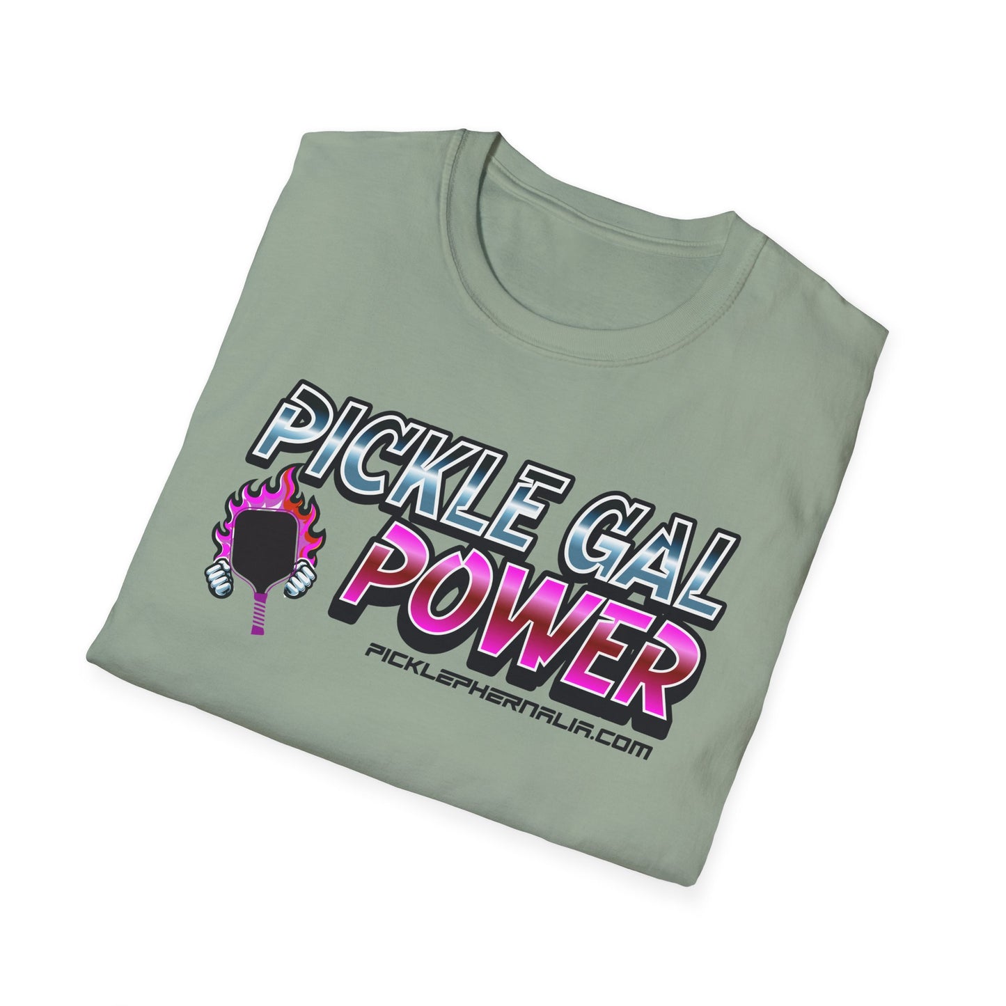 Pickle Gal Power. Pickleball Tee.