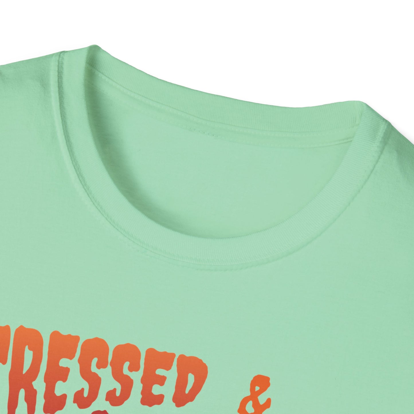 Stressed & Can't Rest. Pickleball Tee.