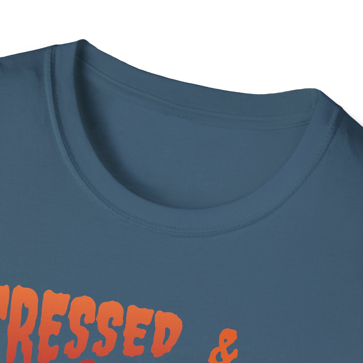 Stressed & Can't Rest. Possessed. Pickleball Tee.