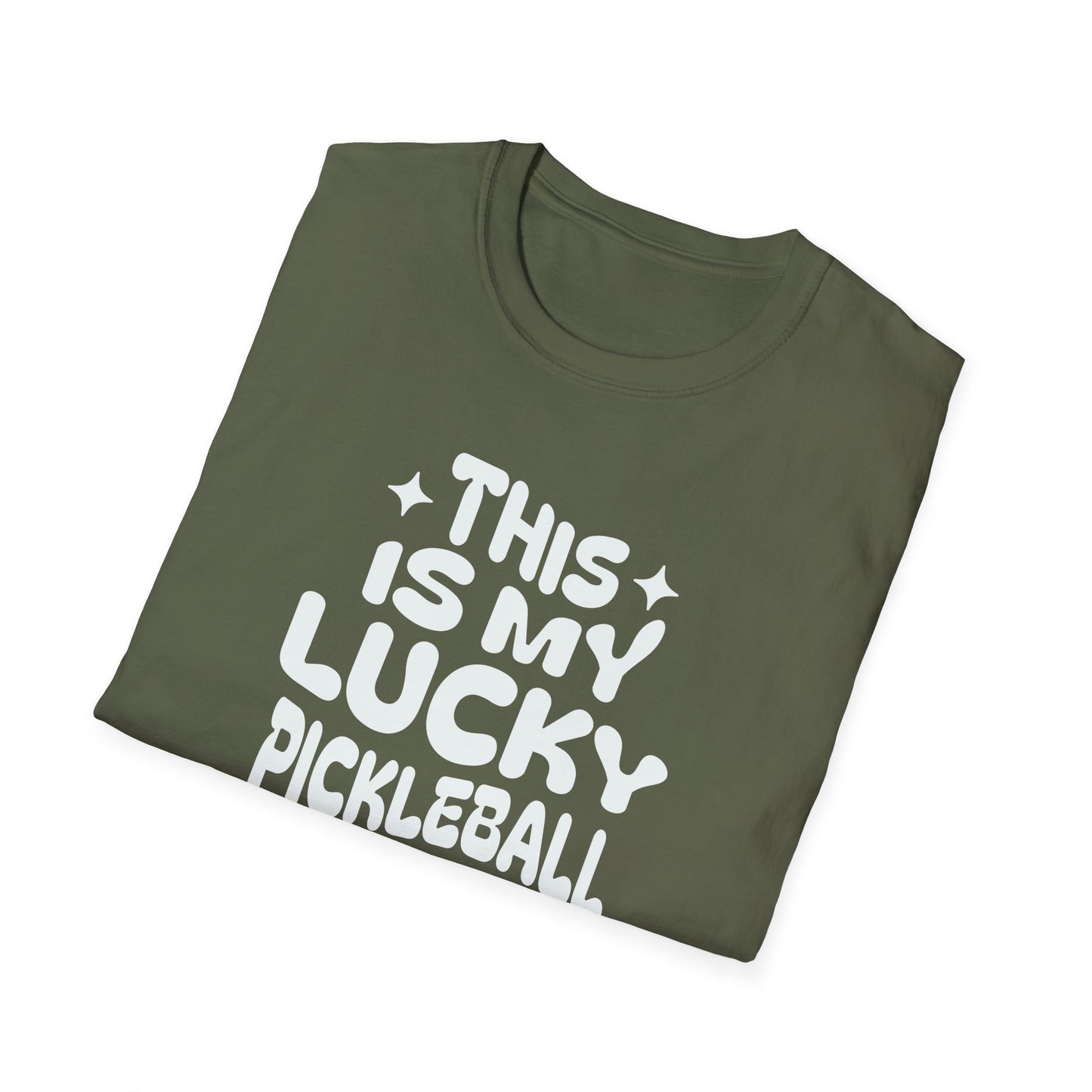 This Is My Lucky Pickleball Shirt. Pickleball Tee.
