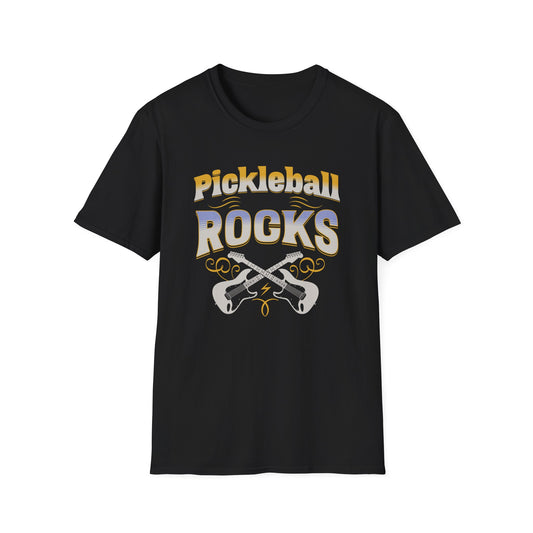 Pickleball Rocks.  Pickleball Tee.