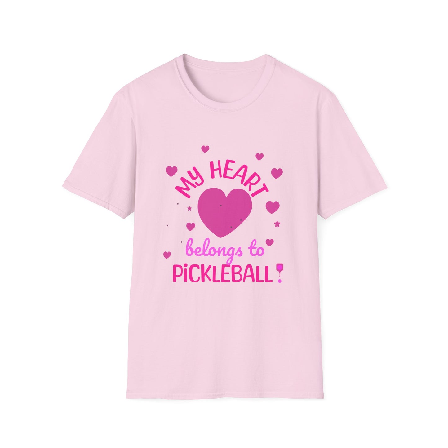 My Heart Belongs to. Pickleball Tee.