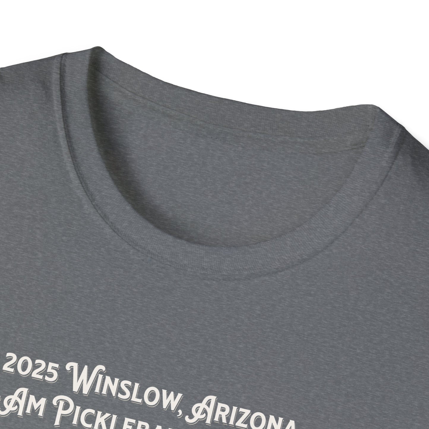 Winslow Arizona Pro-Am. Pickleball Tee.