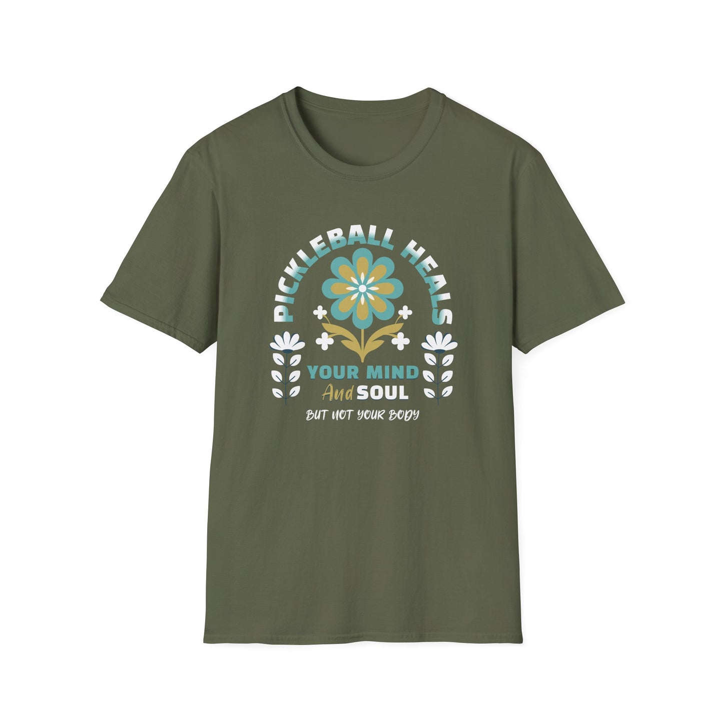 Pickleball Heals. Pickleball Tee.