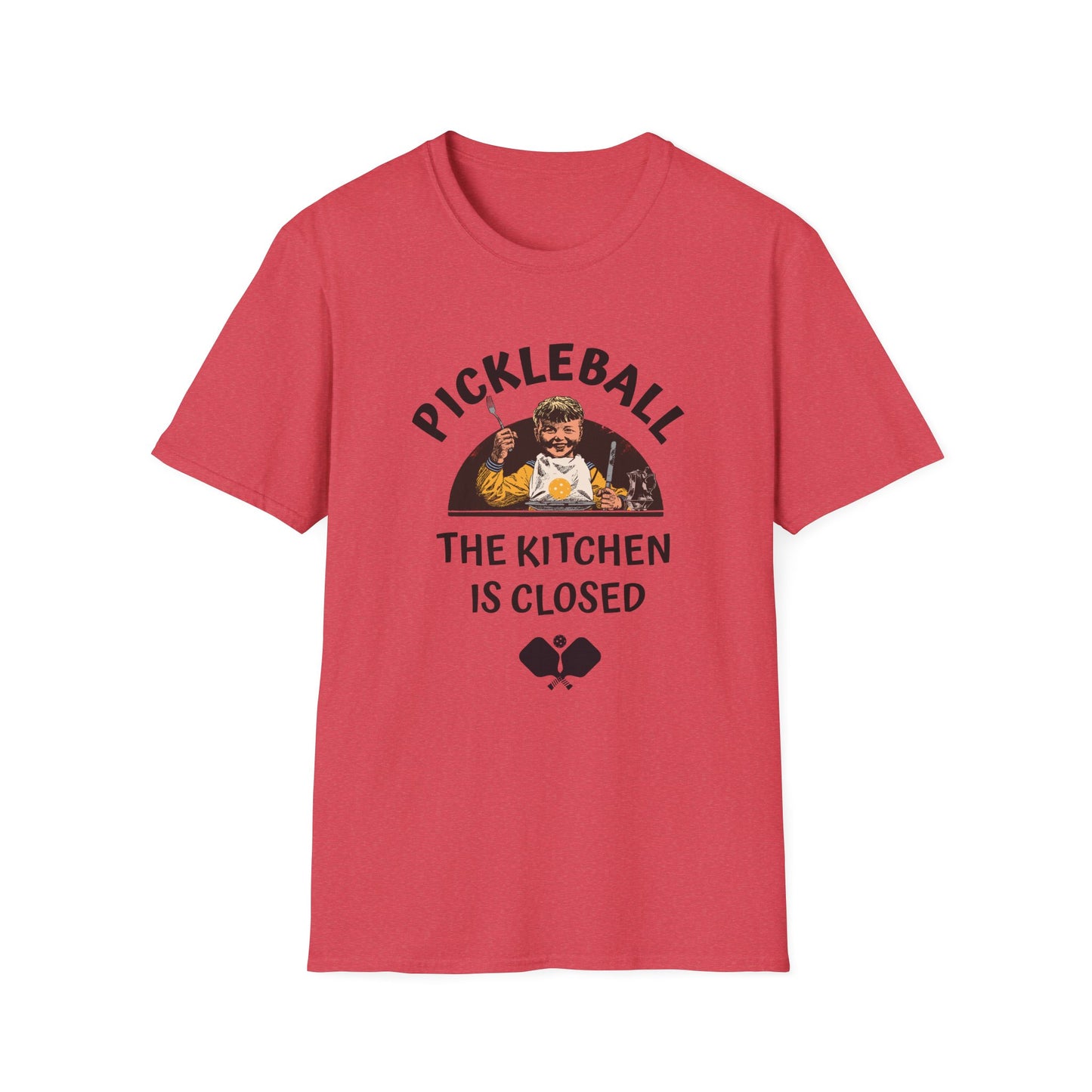 The Kitchen Is Closed. Pickleball Tee.