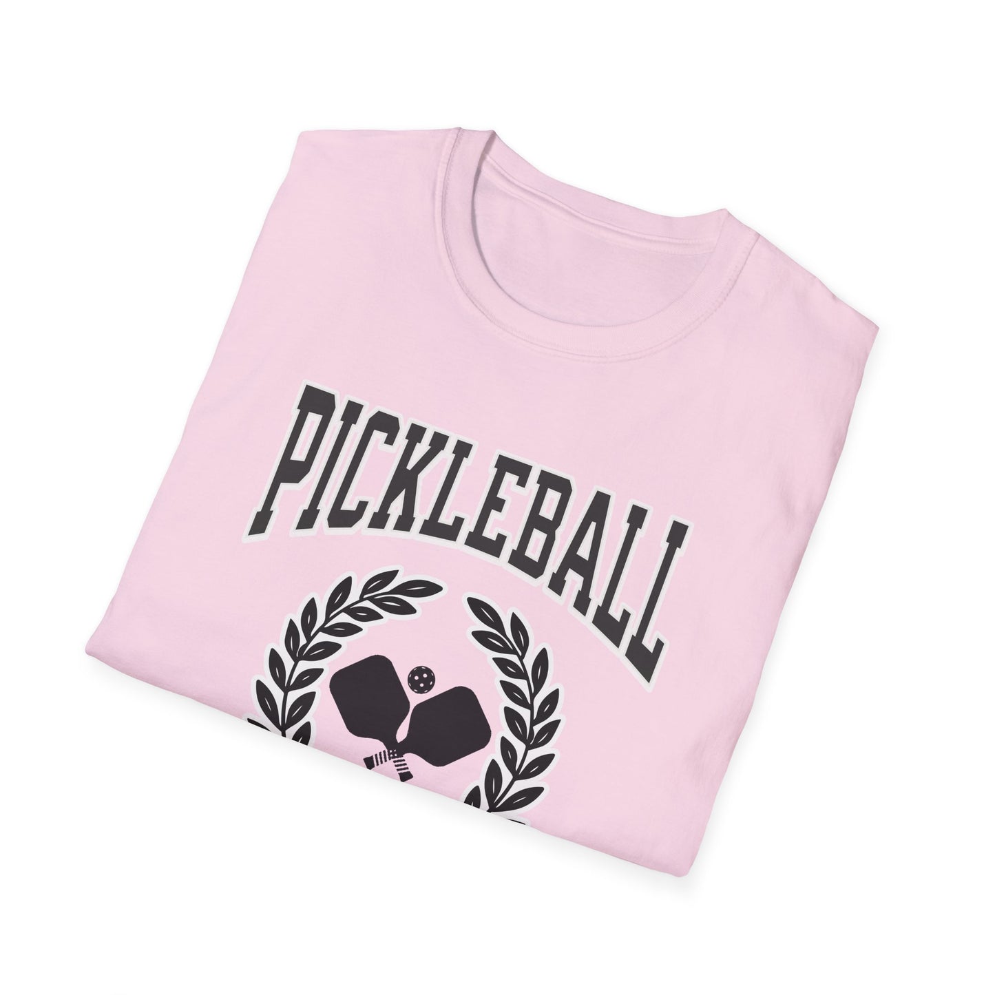 Pickleball with wreath. Pickleball Tee.