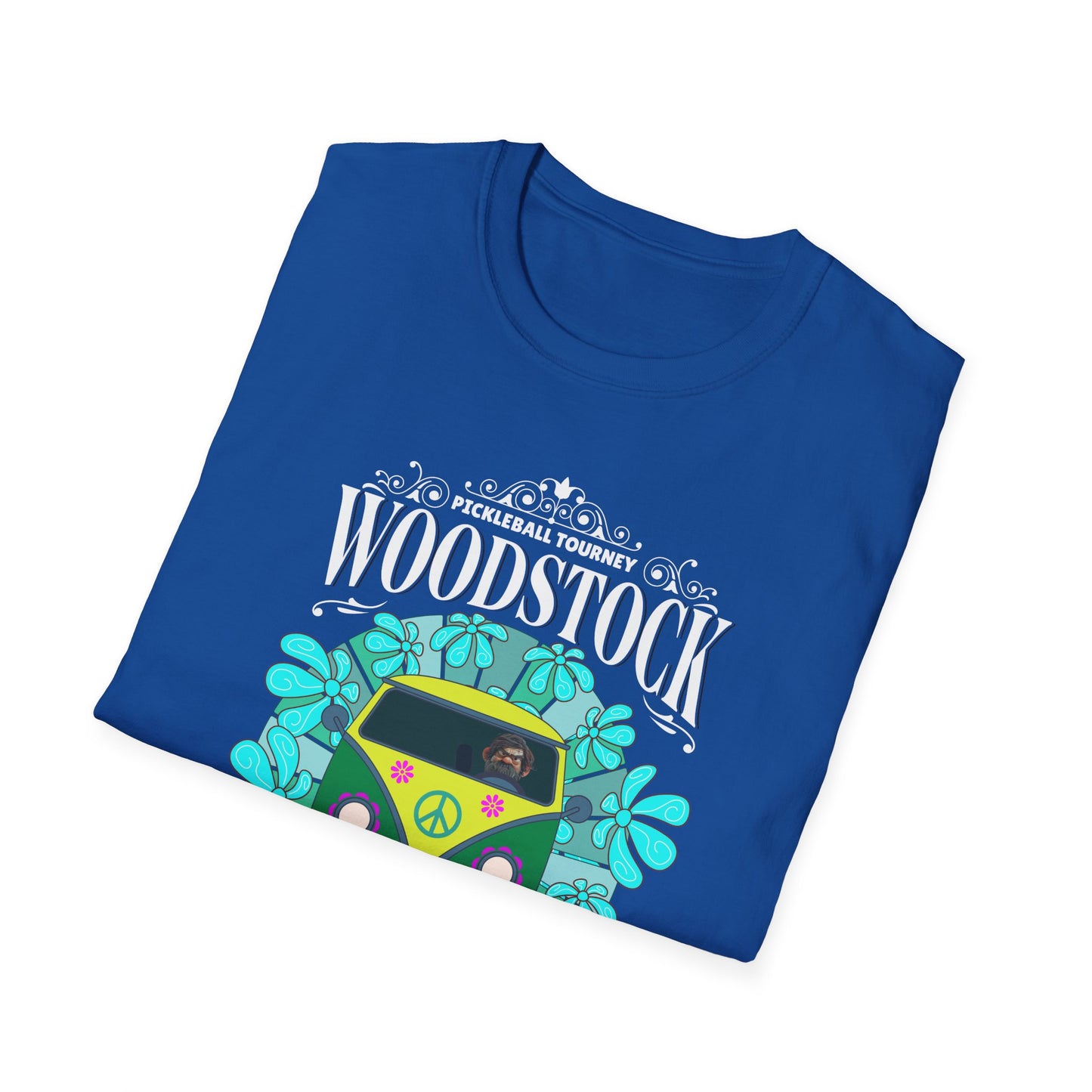 Woodstock. 3 Days of Pickleball. Pickleball Tee.