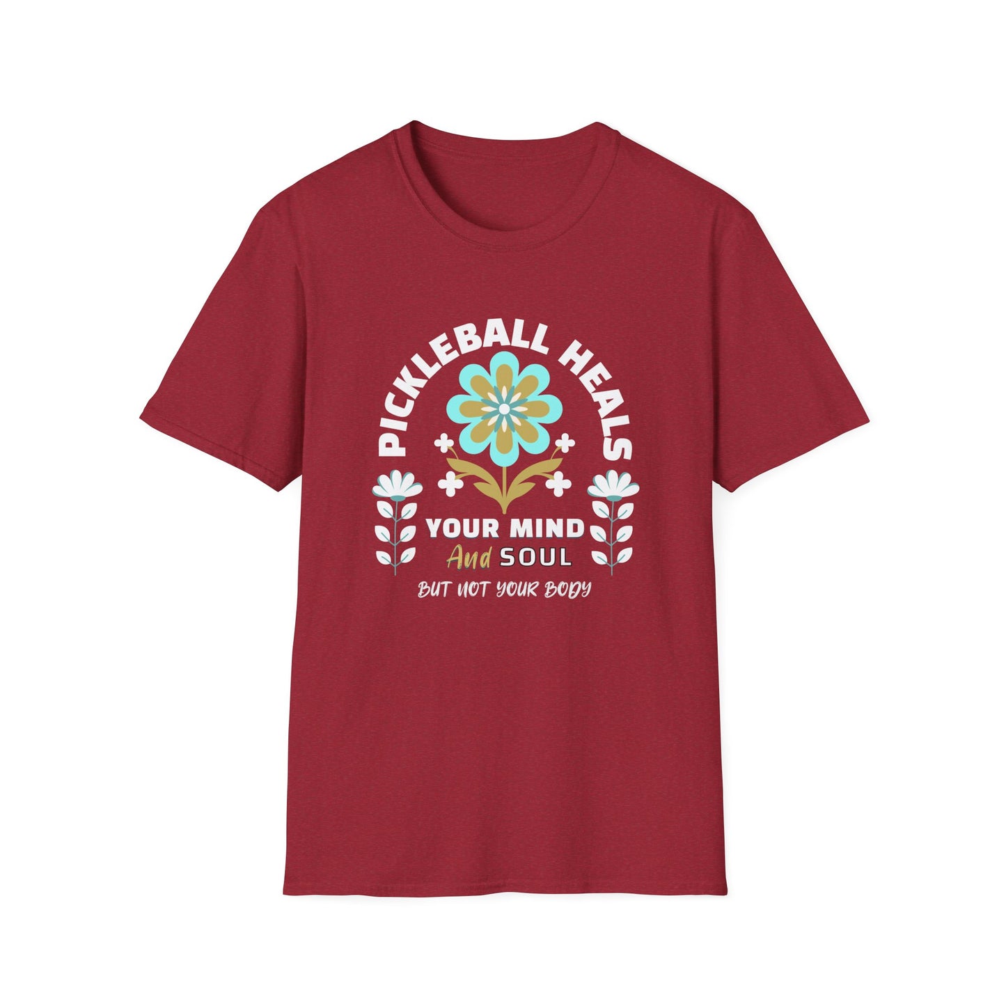 Pickleball Heals. Pickleball Tee.