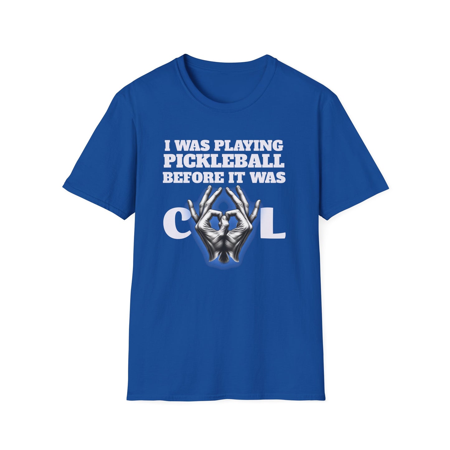 I was playing. Pickleball Tee.