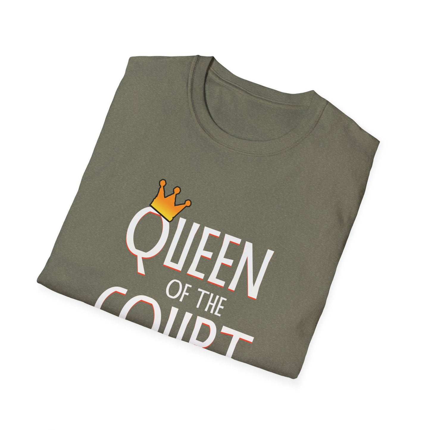 Queen of The Court. Pickleball Tee.
