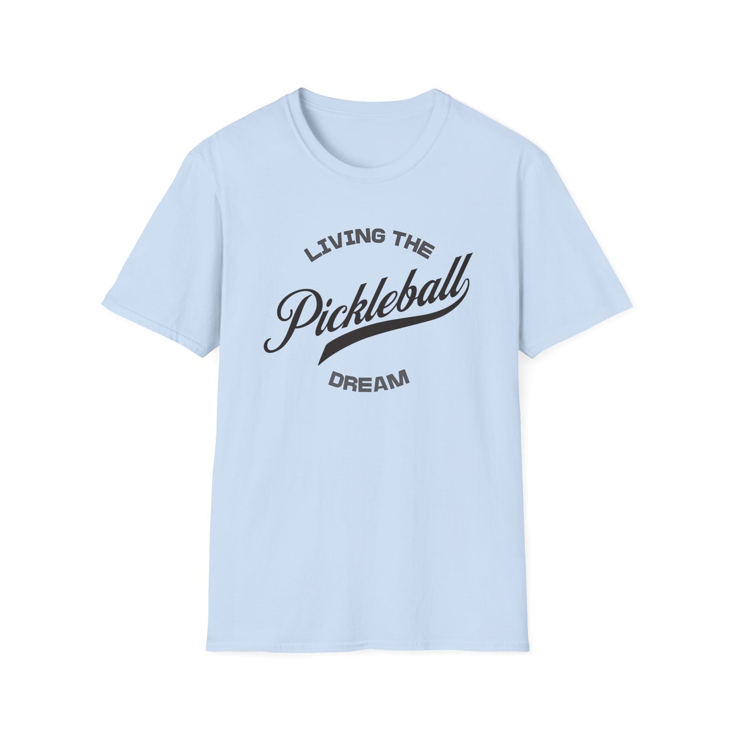 Living the Dream. Pickleball Tee.