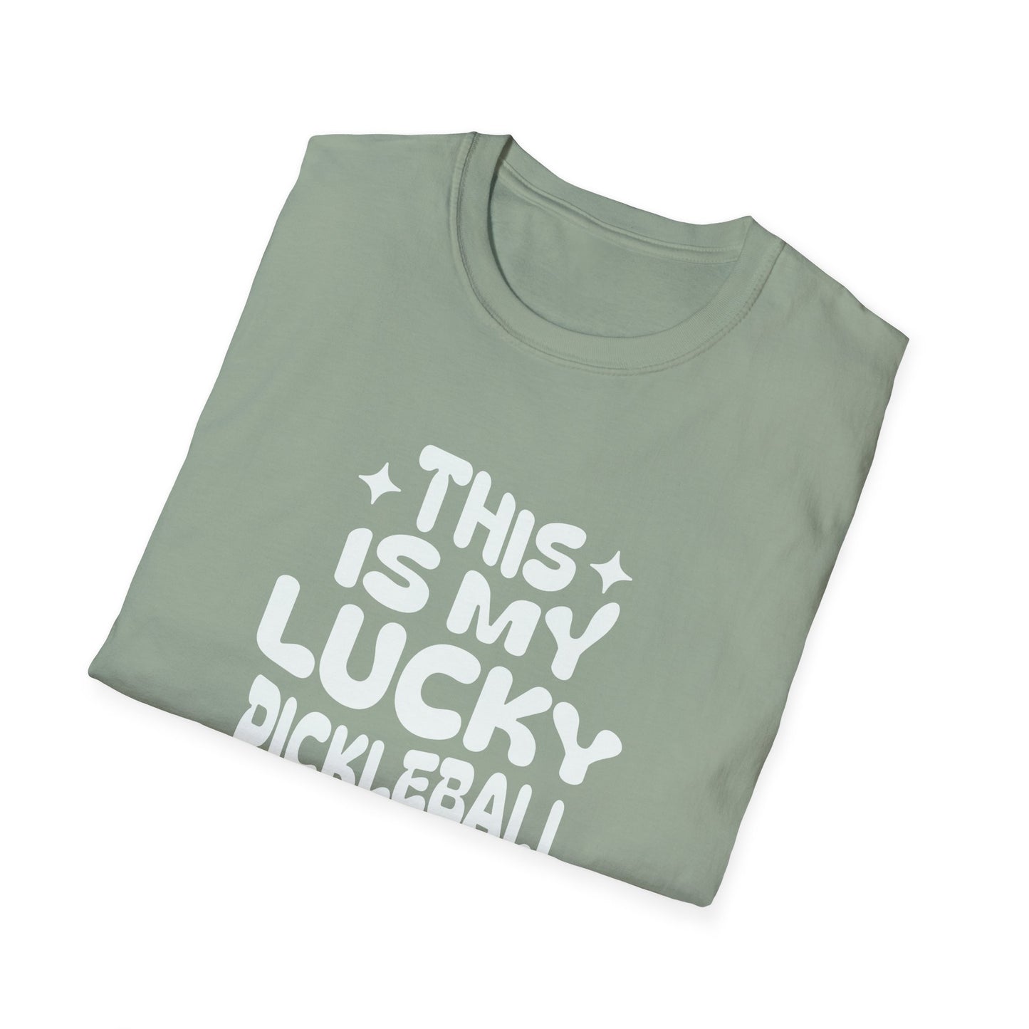 This Is My Lucky Pickleball Shirt. Pickleball Tee.