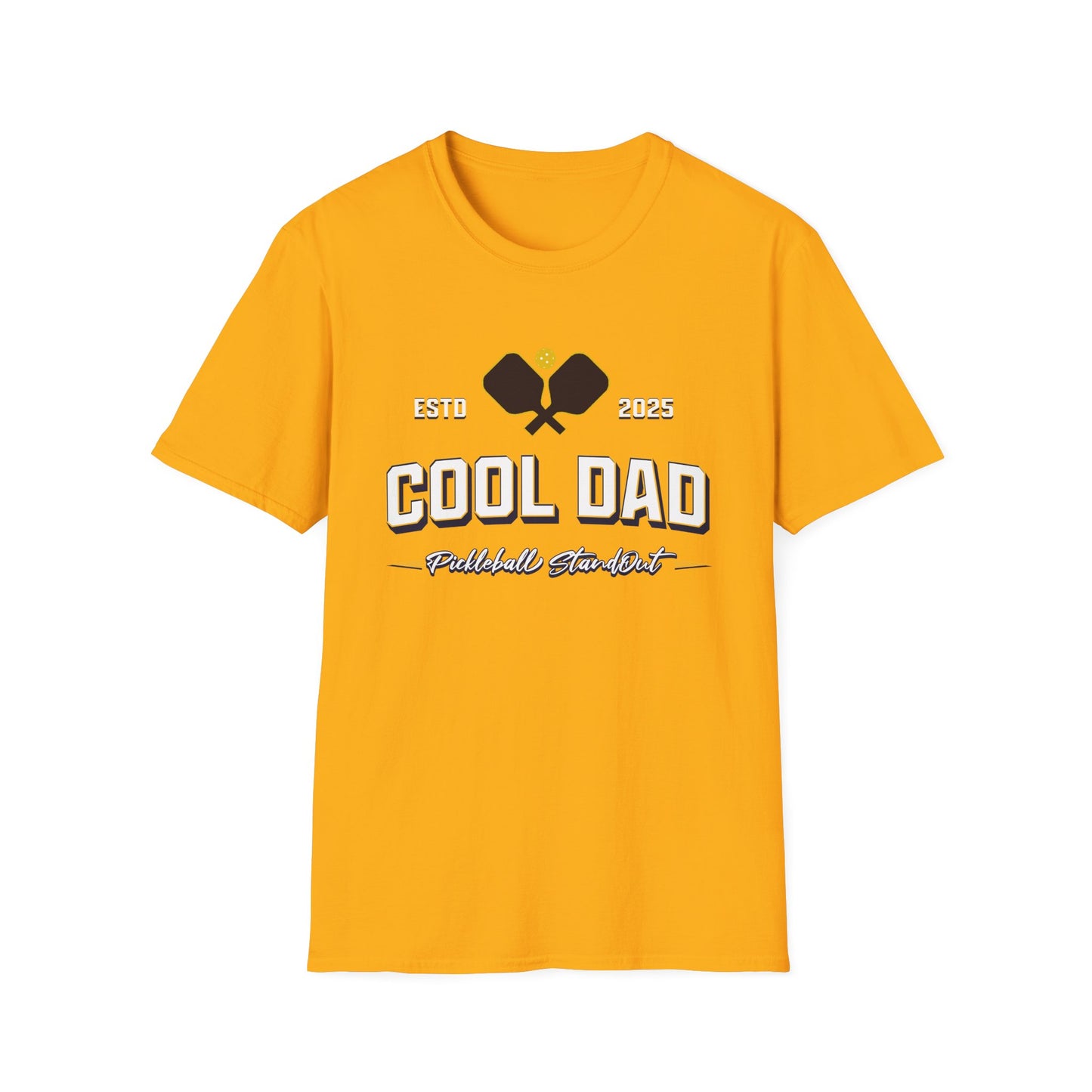 Cool Dad. Pickleball Tee.