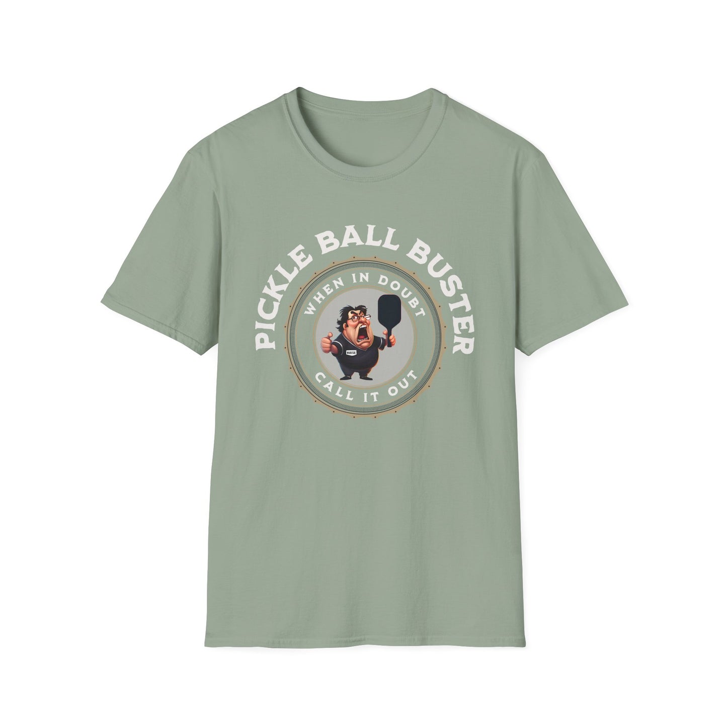Pickle Ball Buster. Pickleball Tee.