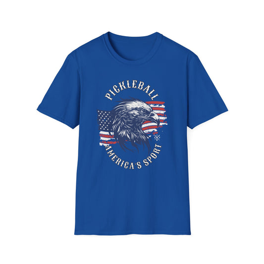 Pickleball is America's Sport. Pickleball Tee.