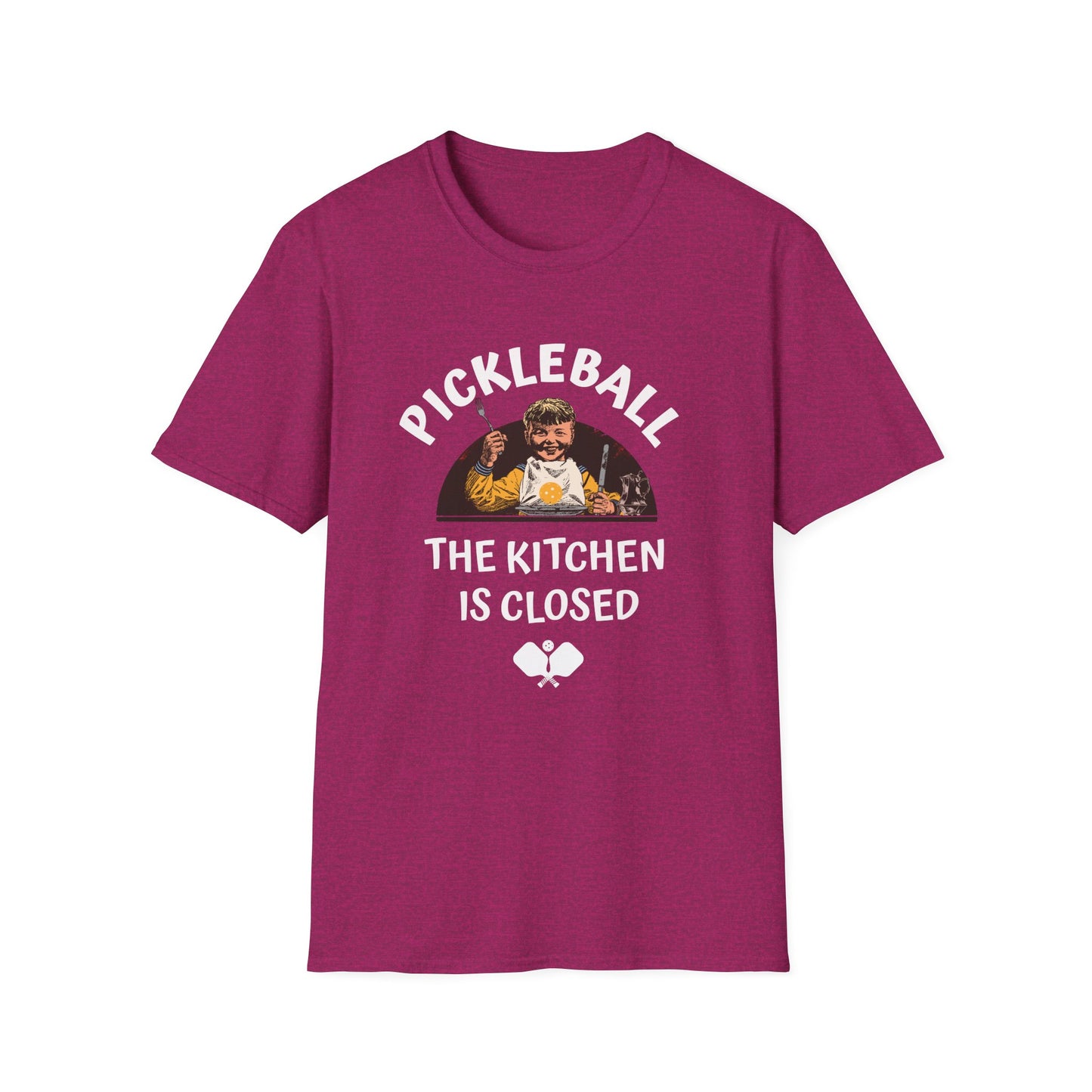 The Kitchen Is Closed. Pickleball Tee.