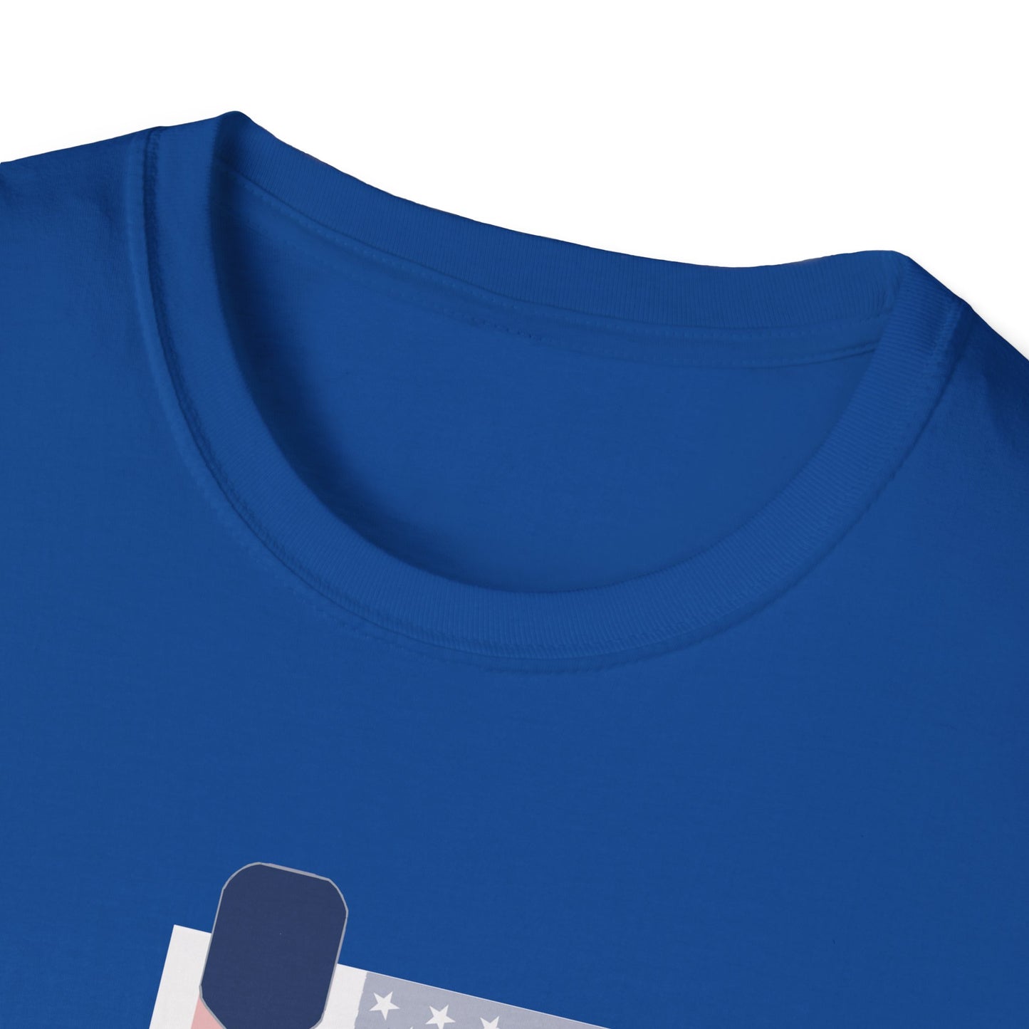 America's Sport with Flag. Pickleball Tee.