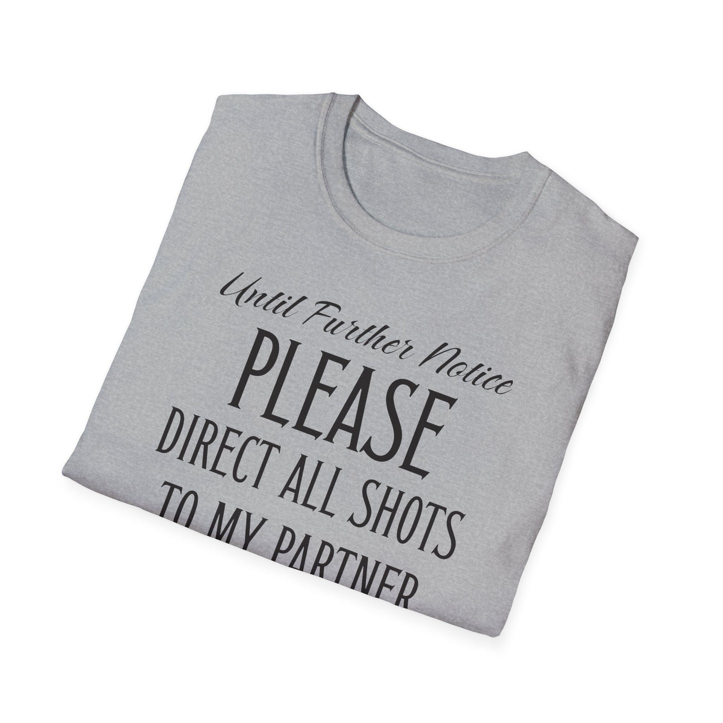 Until Further Notice. Pickleball Tee.
